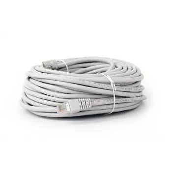 komutācijas kabelis CAT6 UTP 15M/pelēka PP6U-15M GEMBIRD