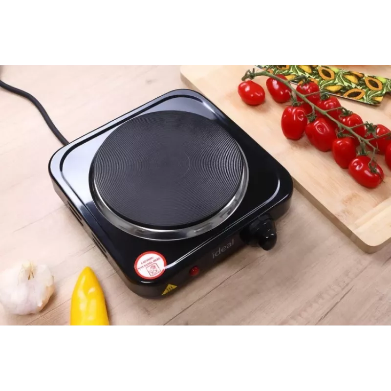 IDEAL 1-plates elektriskā plīts, 1000 W