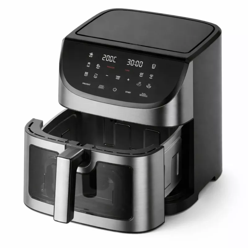 Extralink Air Fryer gaisa fritieris bez eļļas 8L 1800W 200 grādi