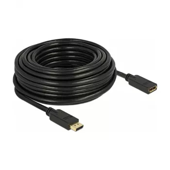 DisplayPort kabelis DeLOCK 84908 15 m Melns