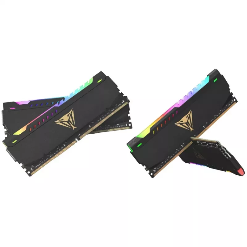 Patriot Viper Steel RGB 32 GB (2x16 GB) DDR4-3600 CL20 atmiņas komplekts, PVSR432G360C0K