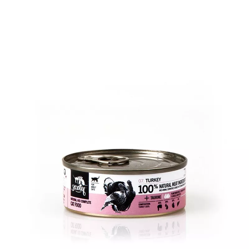 3COTY Turcija - mitrā kaķu barība - 80g