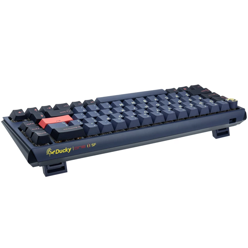 Ducky One 3 SF tastatūra spēlēm USB QWERTY angļu valodā zila