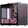 Jonsplus MATX Handle Case Z20 Melns-Pink – Mini/Micro/Flex-ATX korpuss ar pārnēsāšanas rokturi