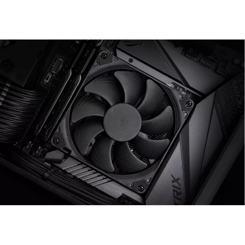 CPU dzesētājs Noctua NH-L9i chromax.Melns, zema profila 92 mm ventilators, LGA1151/LGA115x/AM4 atbalsts, 37 mm augstums, 95x95 mm radiators