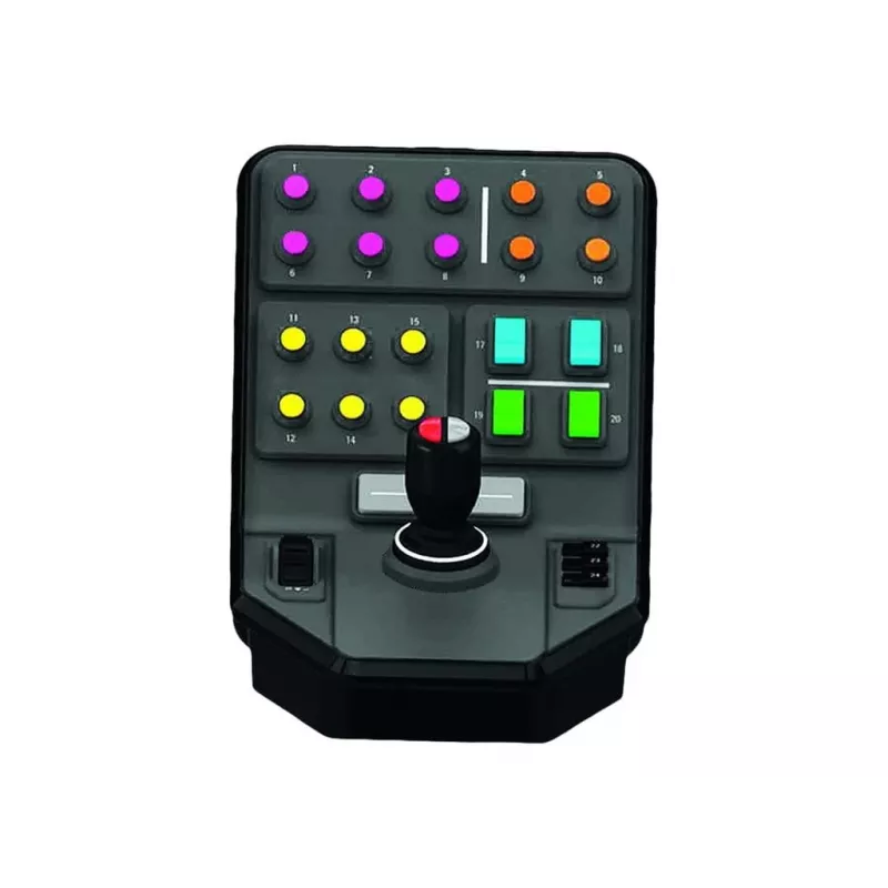 Logitech Heavy Equipment Side Panel - Kontrolieris lidojuma simulatoram - k 945-000014