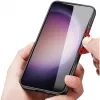 Cover nevox StyleShell NYLO Samsung Galaxy S25+ 6.8 collas Melns
