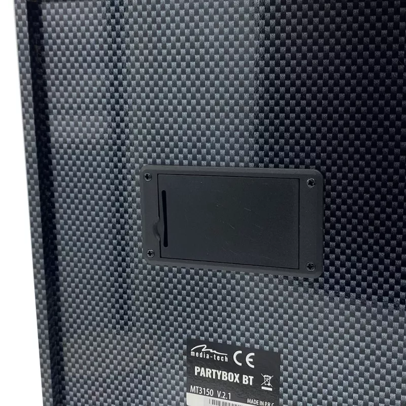 Stereo Portable Speaker Media-Tech PARTYBOX BT MT3150 Melns