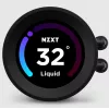 Universāls šķidruma dzesētājs NZXT Kraken Elite 240 RGB 12 cm melns