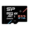 microSDXC atmiņas karte Silicon Power Hypera microSDXC Express 512 GB — UHS-I U3, V30, A1, 10. klase