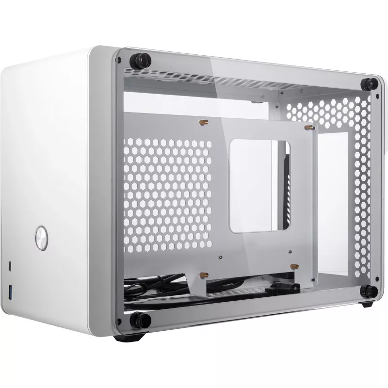 RAIJINTEK Ophion Mini-ITX korpuss, rūdīts stikls - balts - Korpuss - Mini-ITX