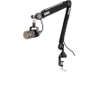 Rode PSA1+ uzlabotā studijas mikrofona svira radio, apraides, studijas un mājas lietošanai - melna