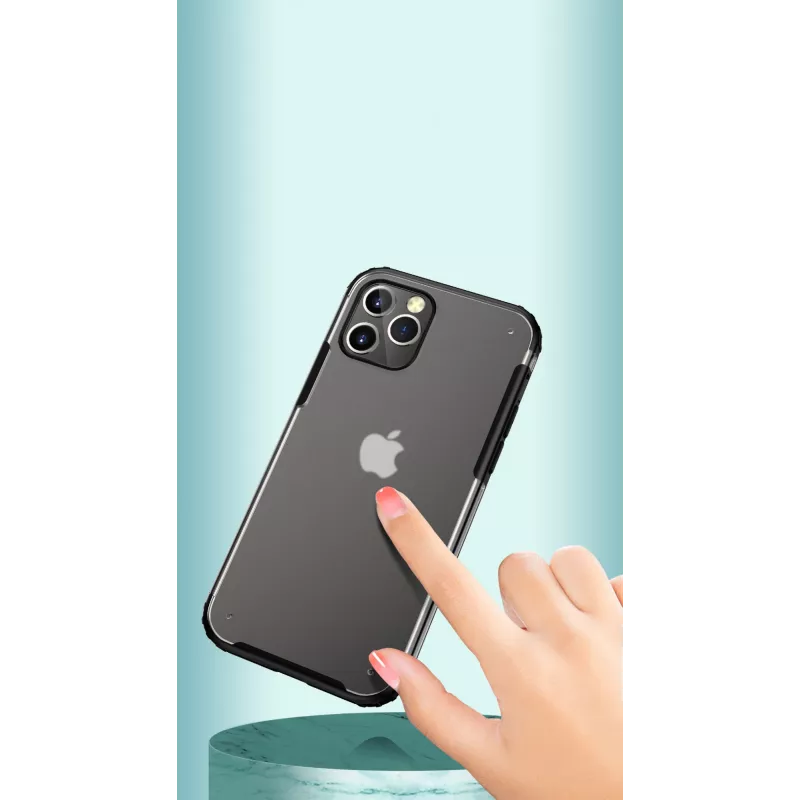 Aizsargājošs triecienizturīgs maciņš Devia iPhone 12 Pro Max, zaļš