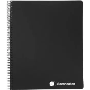 Soennecken Officebook 2354 DIN A5+ 90g 80Bl. lineāls/grāmatzīme, rūtaina (2354)