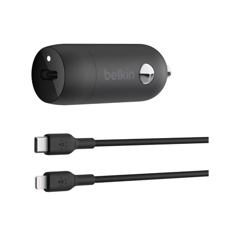 Belkin BoostCharge universāls melns cigāru piesmēķētāja adapteris