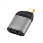 LogiLink CUA0204 USB-C uz DisplayPort savienotāju adapteris Melns Pelēks