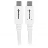 USB kabelis Sharkoon USB 3.2 Gen 1 0.5m Balts