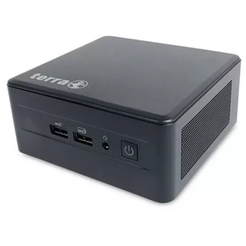 TERRA 1009994 PC/darbstacija Intel® Core™ i3 i3-1315U 8 GB DDR4-SDRAM 500 GB SSD Windows 11 Pro Mini PC Melns