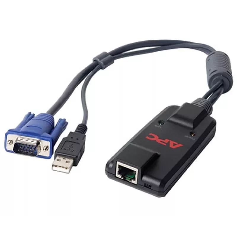 APC KVM-USBVM KVM kabelis, melns
