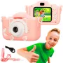 Bērnu digitālā kamera Extralink H27 SINGLE PINK Rozā Balta 3 gadi