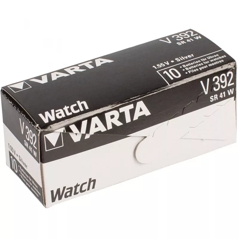 Varta V 392 - baterija SR41 - sudraba oksīda - 38 mAh (00392 101 401)