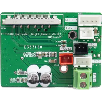 Ekstrūdera adaptera plate Flashforge 30002136001 3D printera ekstrūdera savienojumam