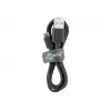 Goobay | USB-C uzlādes un sinhronizācijas kabelis (USB-A > USB-C) | 38675 | Melns | RJ-45 | RJ-45 90°