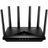 Galda maršrutētājs Cudy WR11000 — trīsjoslu 2,4/5/6 GHz, Wi‑Fi 7, 4× 2,5 Gigabit LAN, 5765 Mb/s 6 GHz joslā, 512 MB RAM