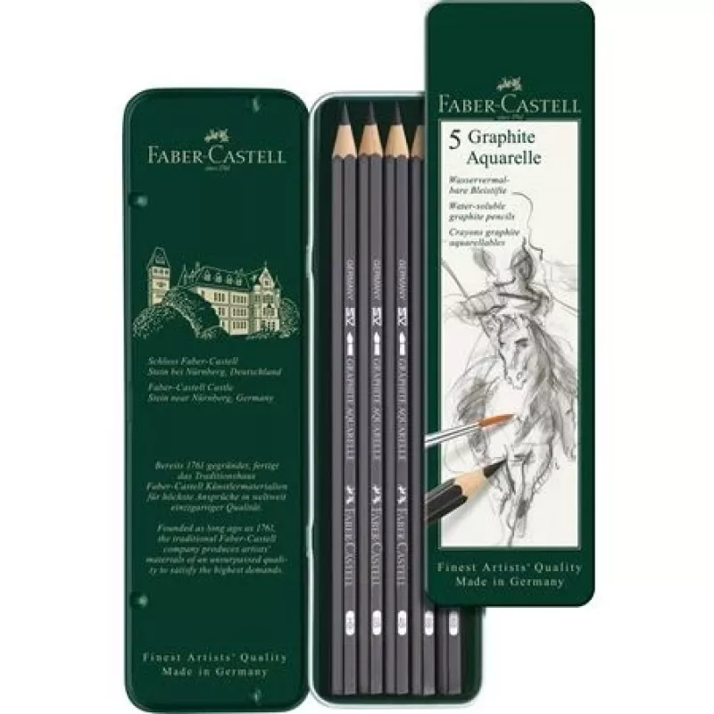 Grafīta zīmulis Faber-Castell 117805 HB 5 gab.