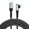 iBox IKUTC100 USB kabelis USB 2.0 2 m USB C Melns