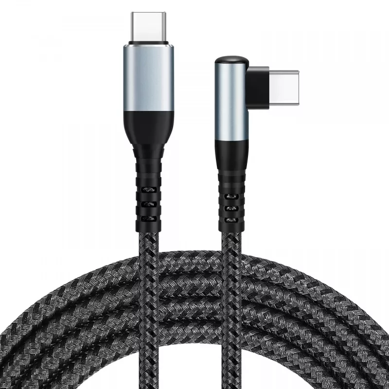 iBox IKUTC100 USB kabelis USB 2.0 2 m USB C Melns