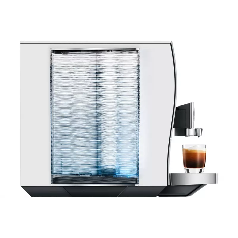 Pilnībā automātisks espresso automāts JURA Z10 (EB) — 2,4 L ūdens tvertne, iebūvēta dzirnaviņas, 1450 W, alumīnijs/balts