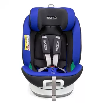 Bērnu autokrēsliņš Sparco SK3000 Blue SK3000I_BL, regulējams 40–150 cm