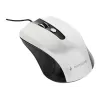 Vadu optiskā datorpele abām rokām GEMBIRD MUS-4B-01-BS, USB Type-A, 1200 DPI, 4 pogas, melna/sudrabota