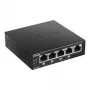 D-Link DGS-1005P/E tīkla slēdzis Nepārvaldāms Gigabit Ethernet (10/100/1000) Power over Ethernet (PoE) Melns