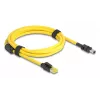 Delock kabelis RJ45 spraudnis Cat.6 uz Mini I/O 8 kontaktu D formas 2. tips 2 m (81251)