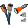 Gardena Liano dārza šļūtene 15 m PVC melna, zila, pelēka