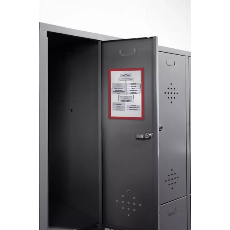 Magnētiskais rāmis Durable DURAFRAME A4 sarkans