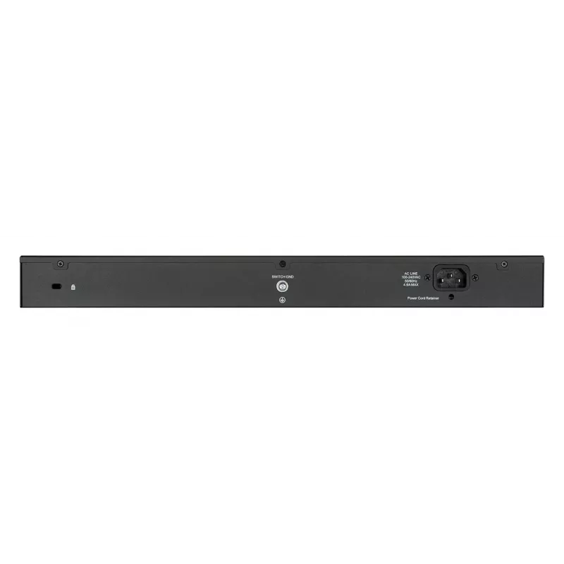 D-Link DGS-1100-26MPV2/E tīkla komutators Pārvaldāms L2 Gigabit Ethernet (10/100/1000) Power over Ethernet (PoE) Melns