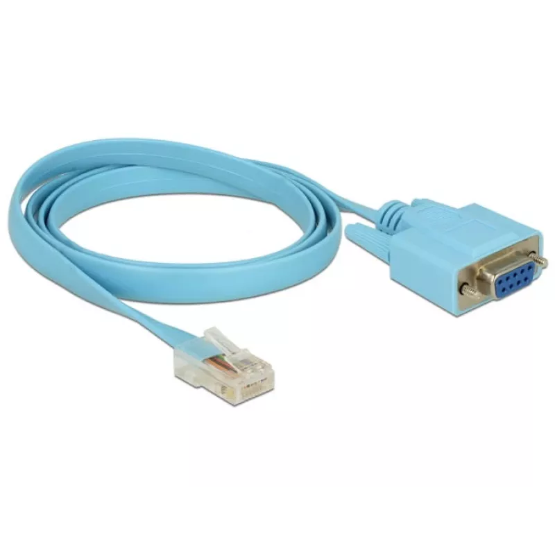 Sērijas kabelis DeLOCK 63341 zils 1 m DB-9