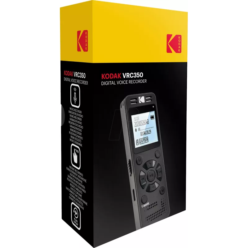 Kodak VRC 350 - 581 h - Lange Wiedergabe (LP) - Standardwiedergabe (SP) - 96 h - 581 h - 60 h - 3,56 cm (1.4 collas)