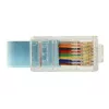 Seriālais kabelis DeLOCK 63914 USB Type-C RJ45 3m Zils