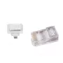 Vada savienotājs Gembird LC-PTU-01/100 8P8C RJ45 caurspīdīgs