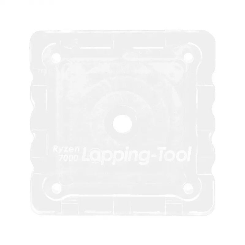 Dzesēšanas sistēmas pārklājuma slīpēšanas rīks Thermal Grizzly TG-LT-AR7000 Acrylic Transparent Socket AM5