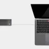 USB-C uz USB-C kabelis zaļa Cell KABGC29W 2 m, USB 3.2 Gen 1, 60 W PD, pīts TPE, balts