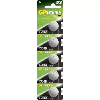 Vienreizējā baterija GP Batteries CR2025 Litija elements