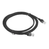 Tīkla kabelis LANBERG PCU5-10CC-0200-BK RJ-45 Cat5e U/UTP 2 m Melns
