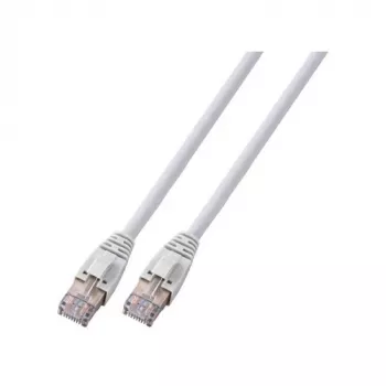 EFB-Elektronik RJ45 komutācijas kabelis Cat.6 U/UTP LSZH CCA pelēks 1 m