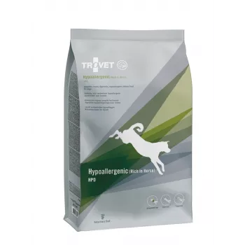 Sausā suņu barība TROVET Hypoallergenic HPD ar zirga gaļu, 10 kg, proteīns 23,5%, tauki 18,5%