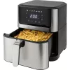 ProfiCook PC-FR 1269 H fritētājs Single 8 L stāvētājs 1800 W karstā gaisa fritētājs Melns, nerūsējošais tērauds